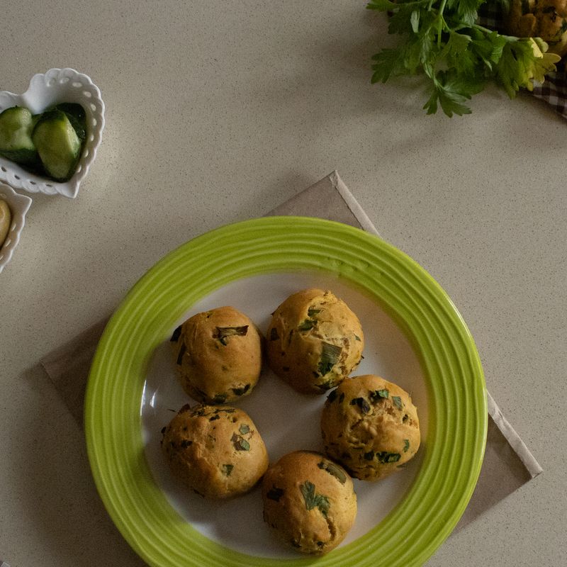 Herb Butter Quick Biscuits