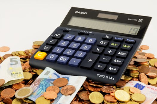 Free stock photo of numbers, money, calculation, calculator