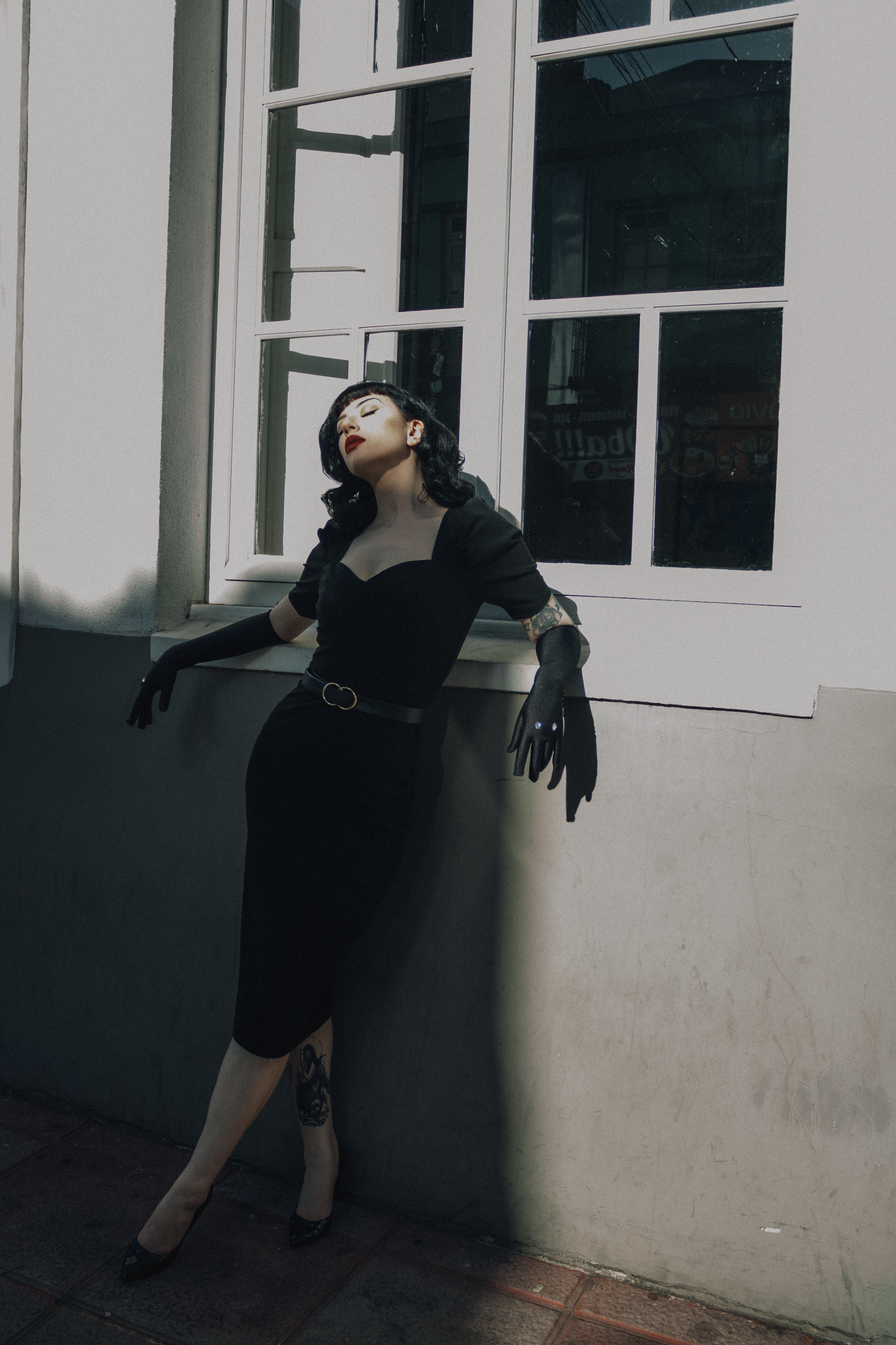 sachin and babi light blue dress Elegant Woman in Vintage Black Dress Outdoors · Free Stock Photo
