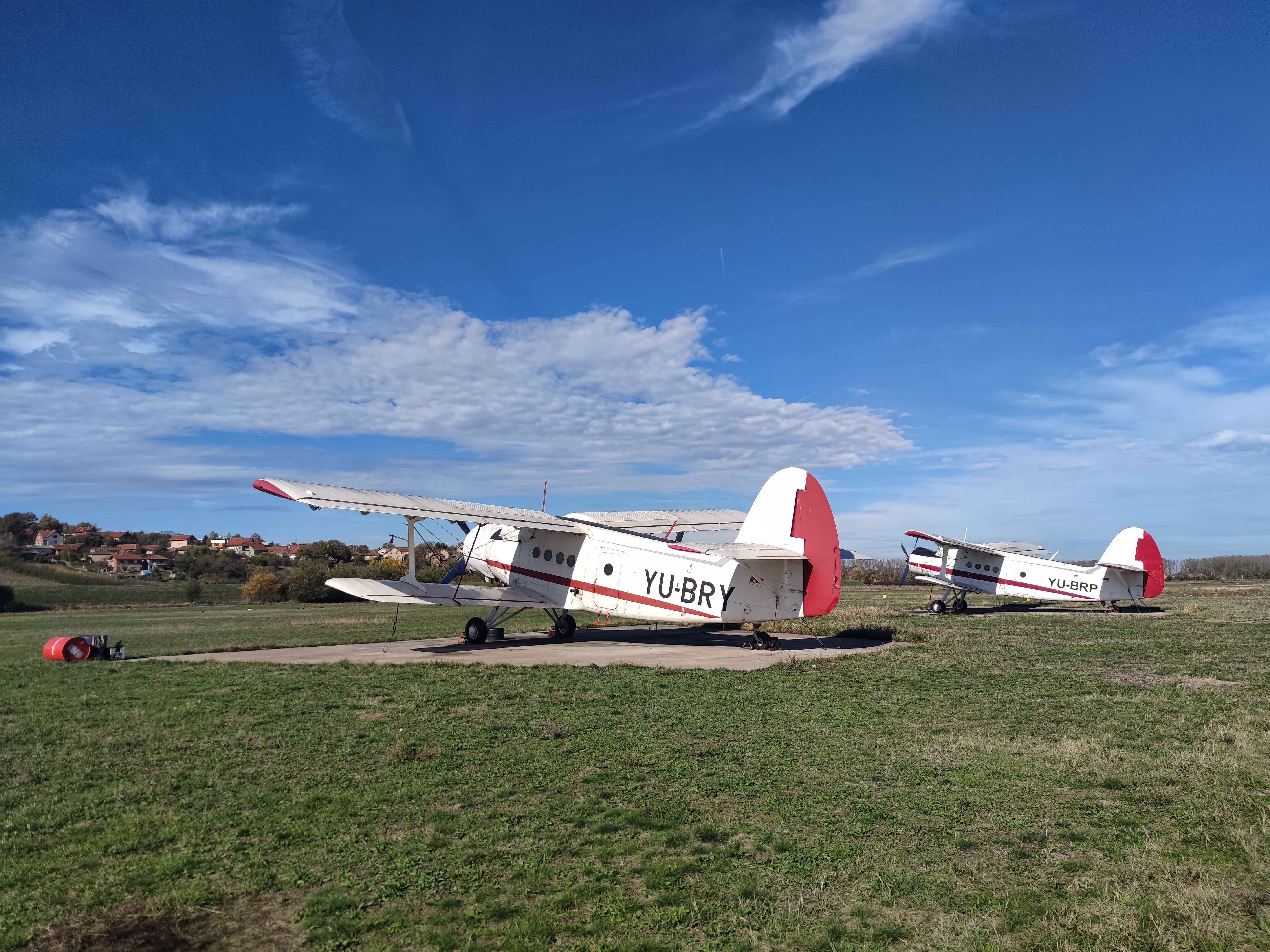 Exterior view of Niš Constantine the Great Airport in Serbia, a hub for low-cost carriers.