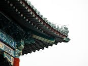 Intricate Chinese Temple Roof Architecture
