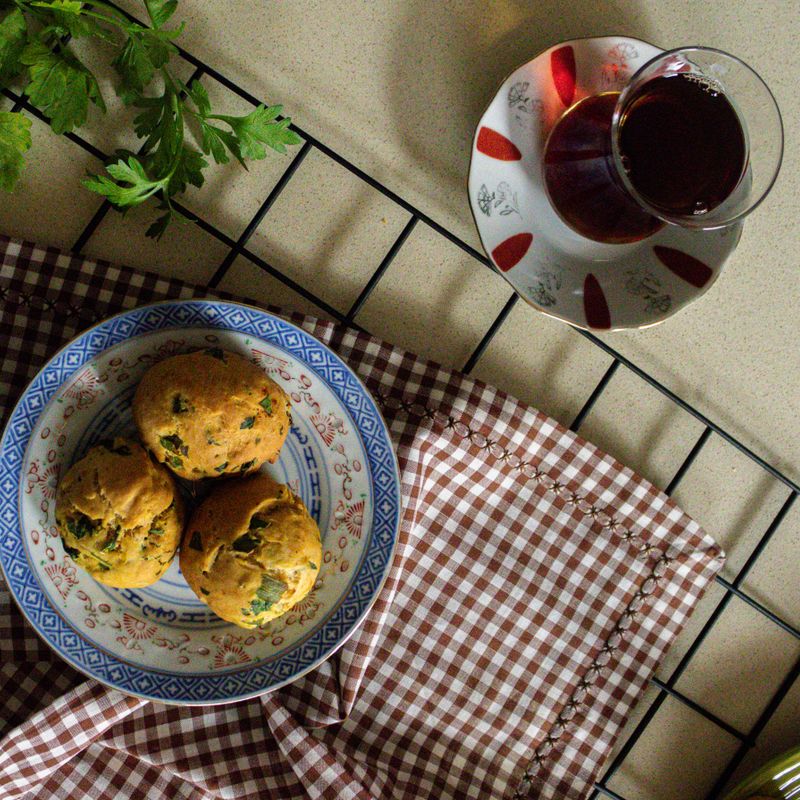 Labneh and Herb Muffins