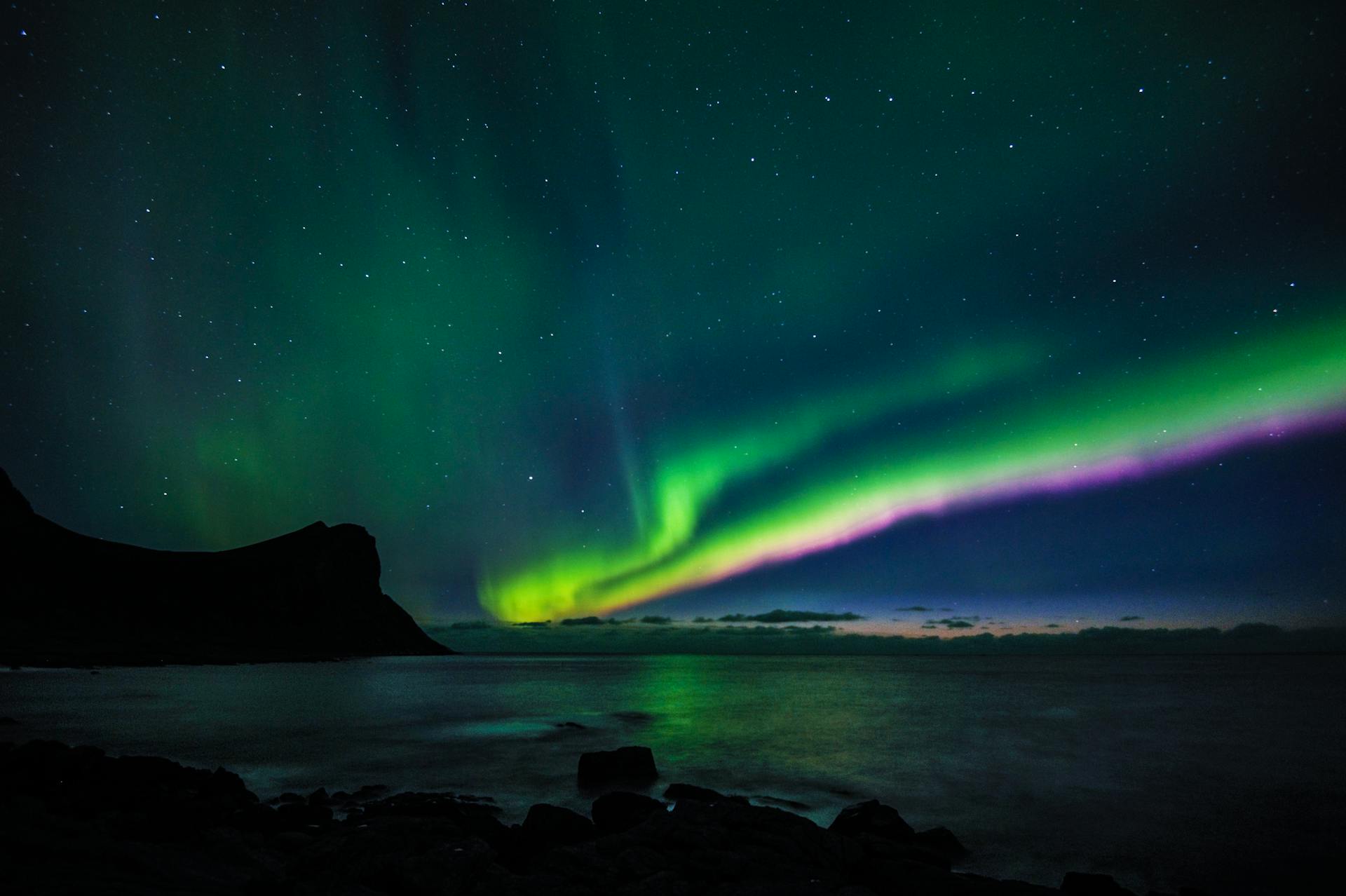 Northern Lights During Starry nights