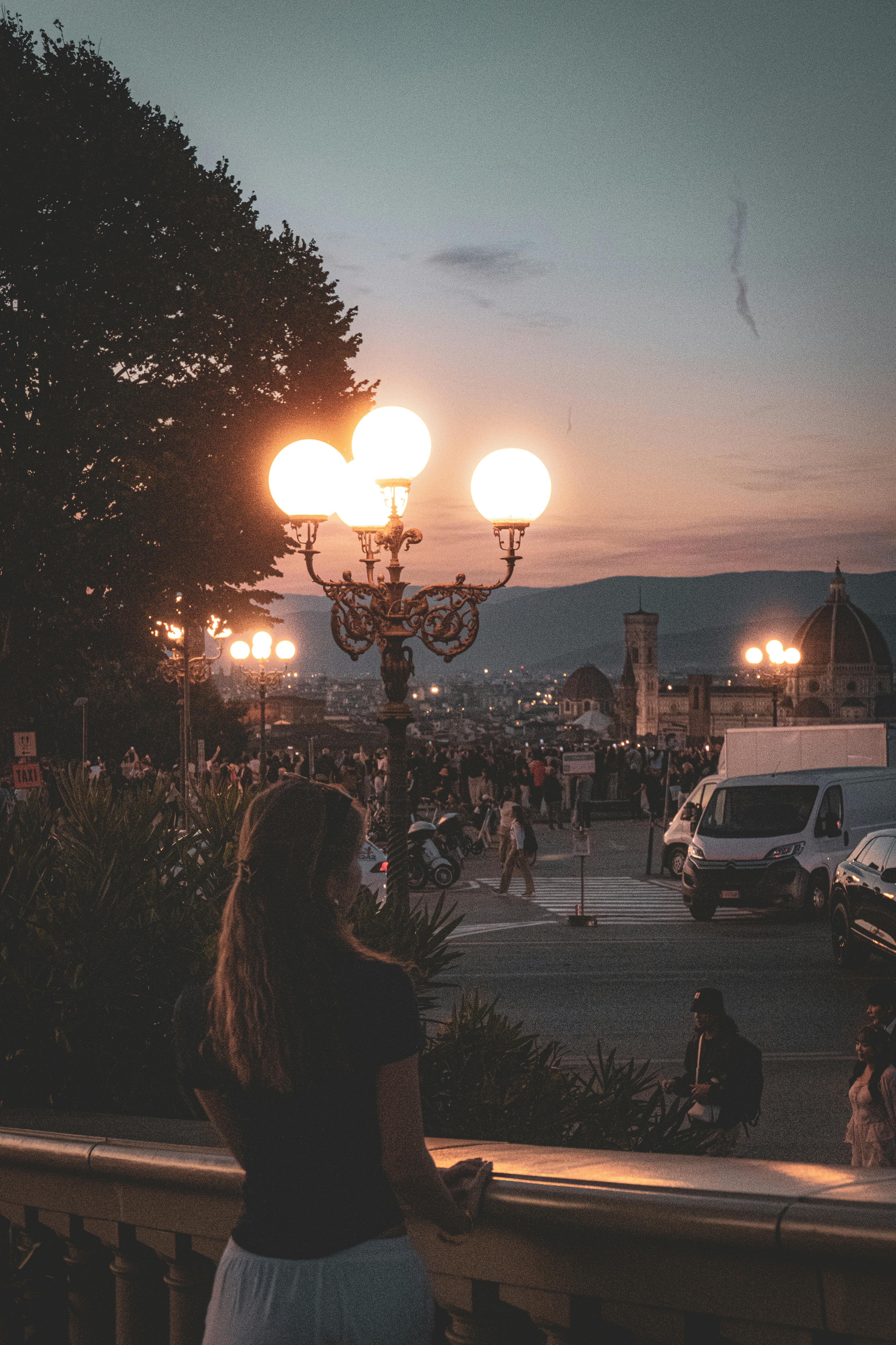 Florence sunset from Piazzale Michelangelo