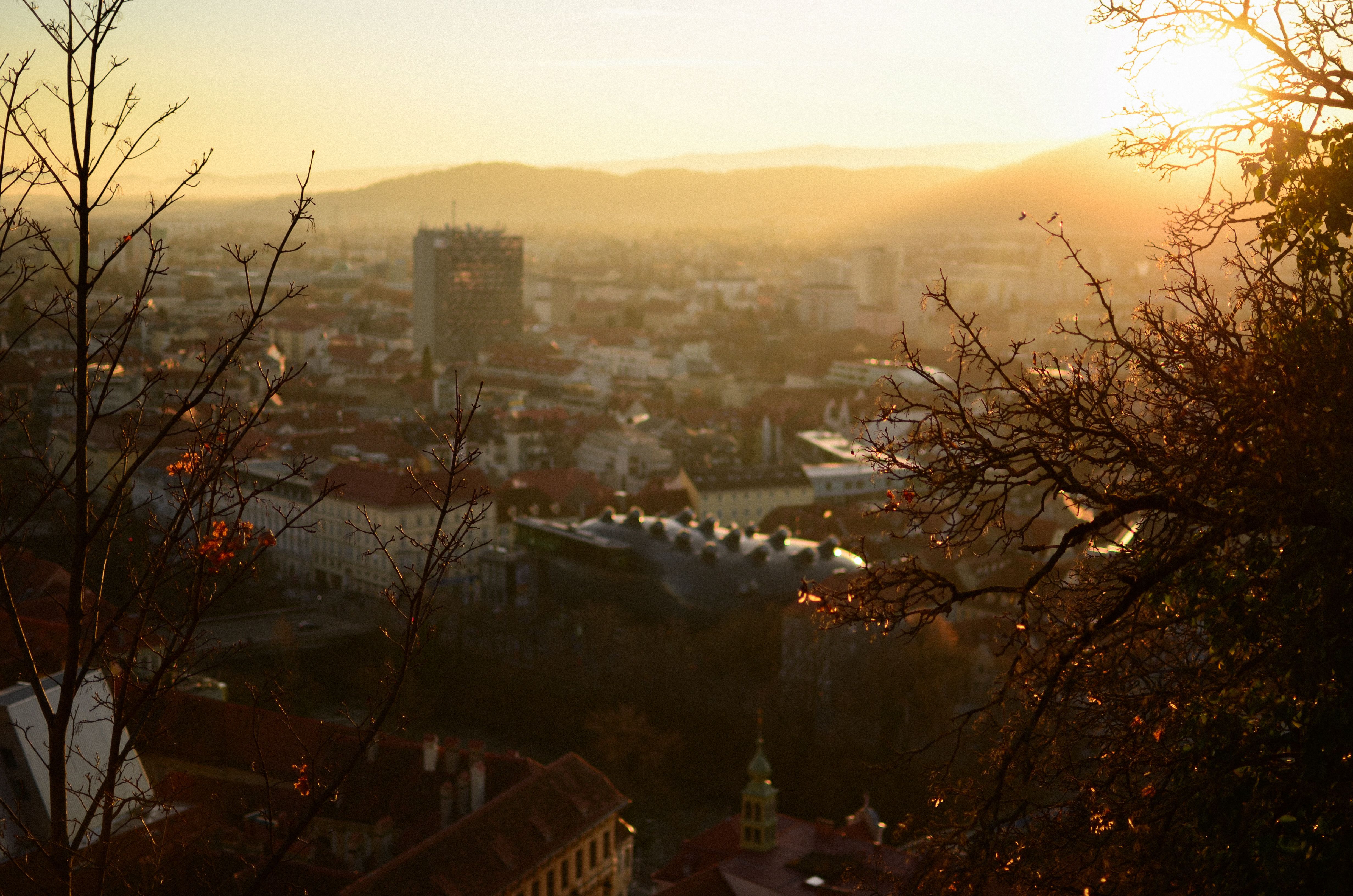 De franc Gazer Schlossberg  Foto d'estoc