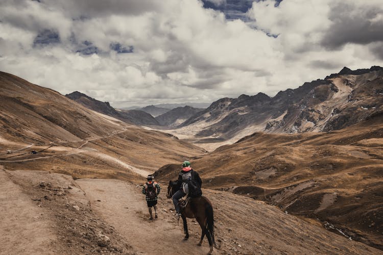 Person Riding Horse