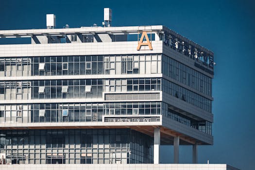 Modern office building