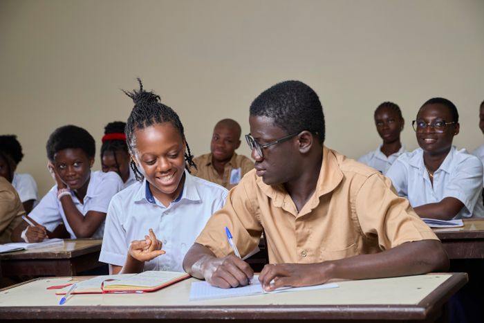 Students sitting an exam in a classroom — mickael ange konan on Pexels
