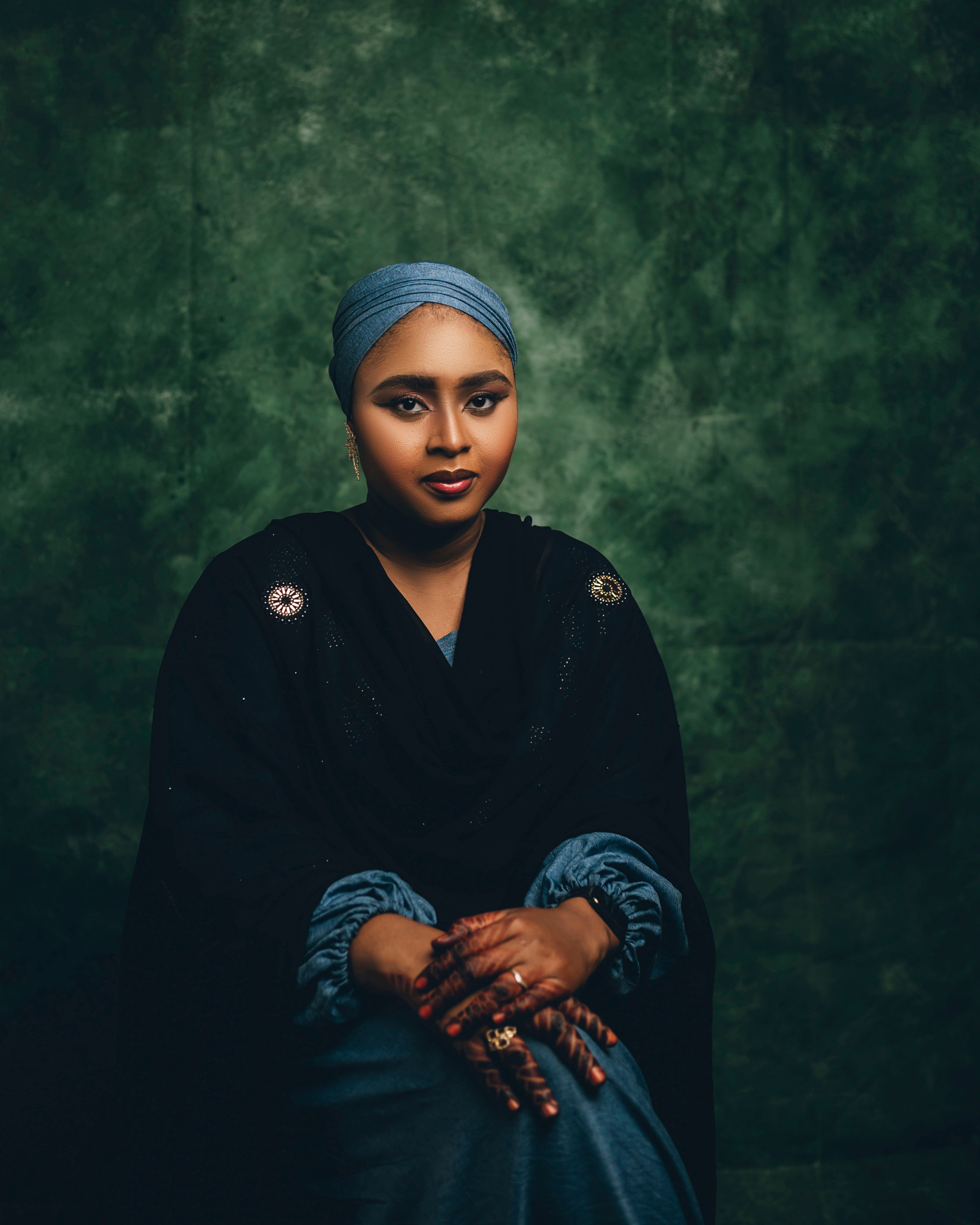 Elegant Portrait of a Woman in Traditional Attire · Free Stock Photo
