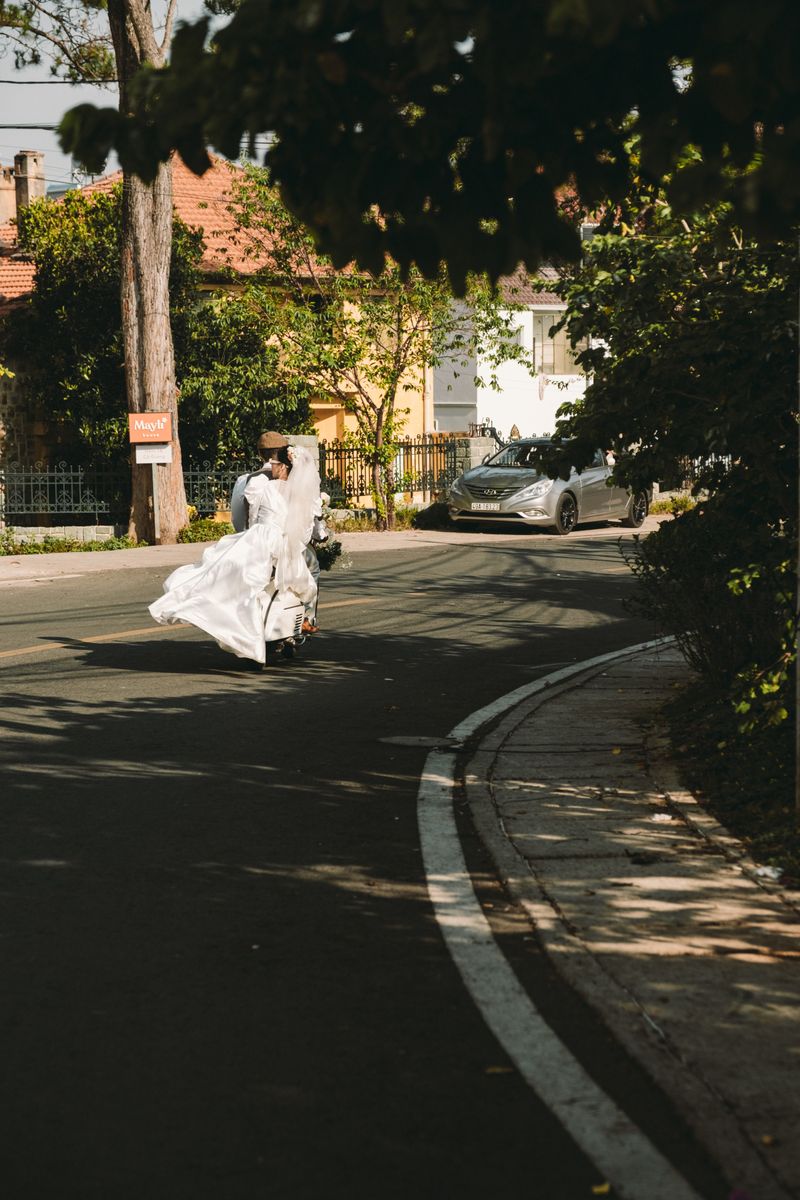Couple walking together in golden light