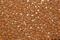 Close-up of Candied Almonds on a Tray