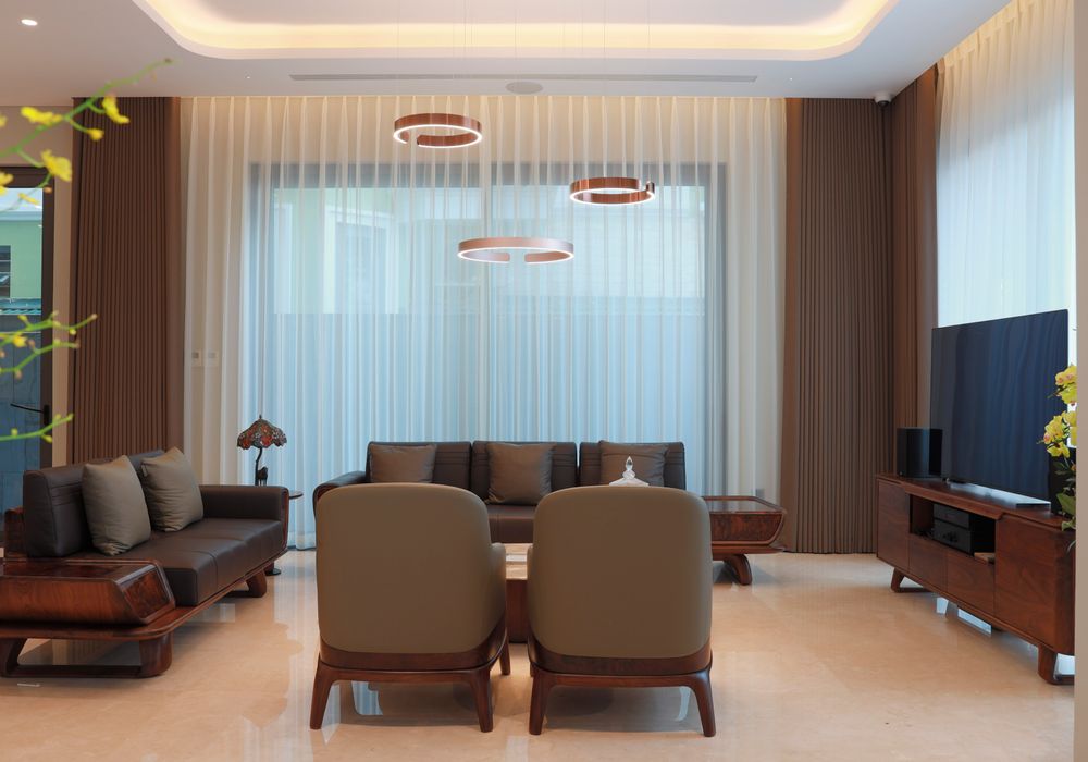 Luxury villa interior