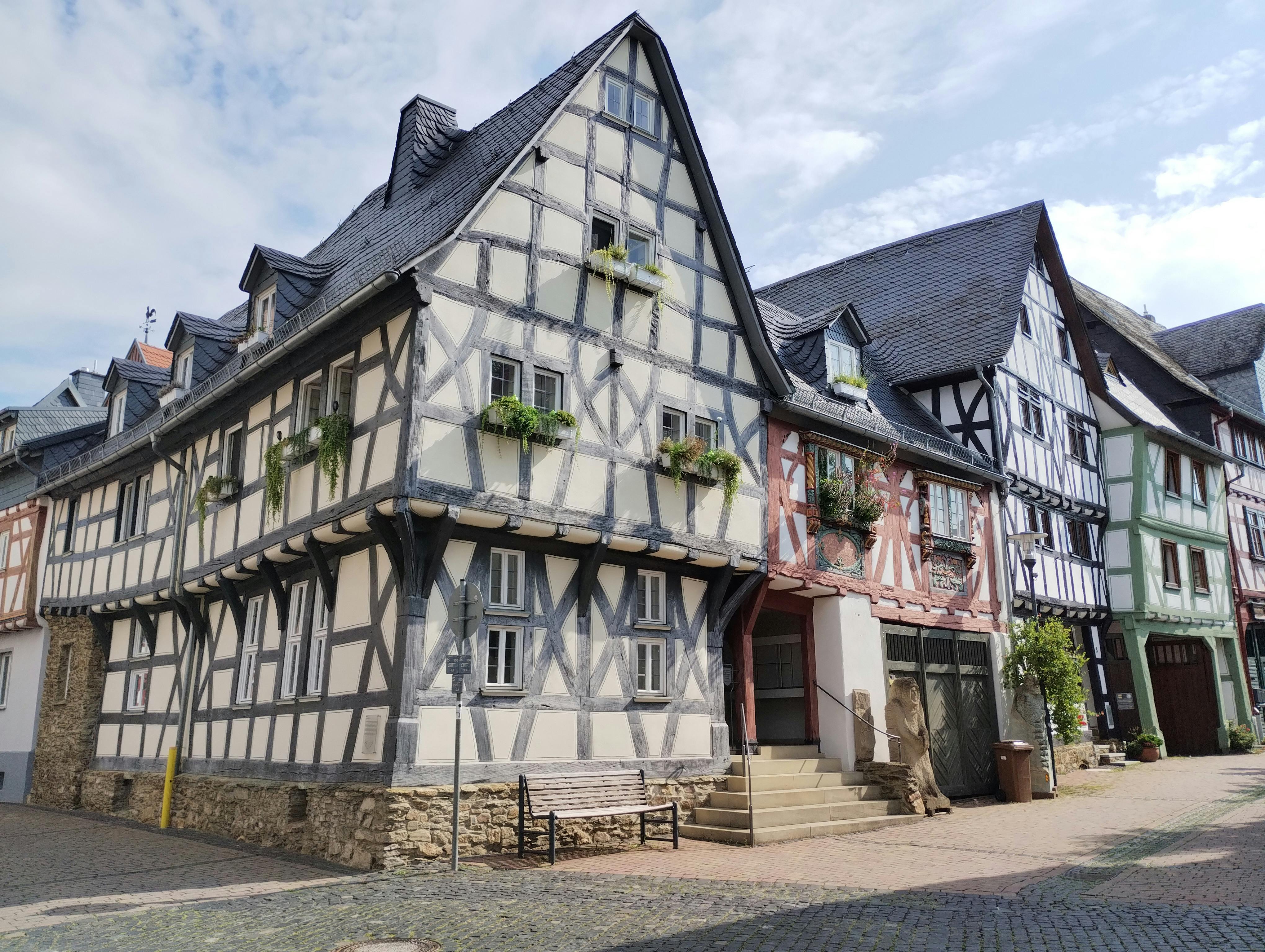 Mermaid Street Rye Cobblestones Timber-framed Houses Historic Homes Ivy Wisteria
