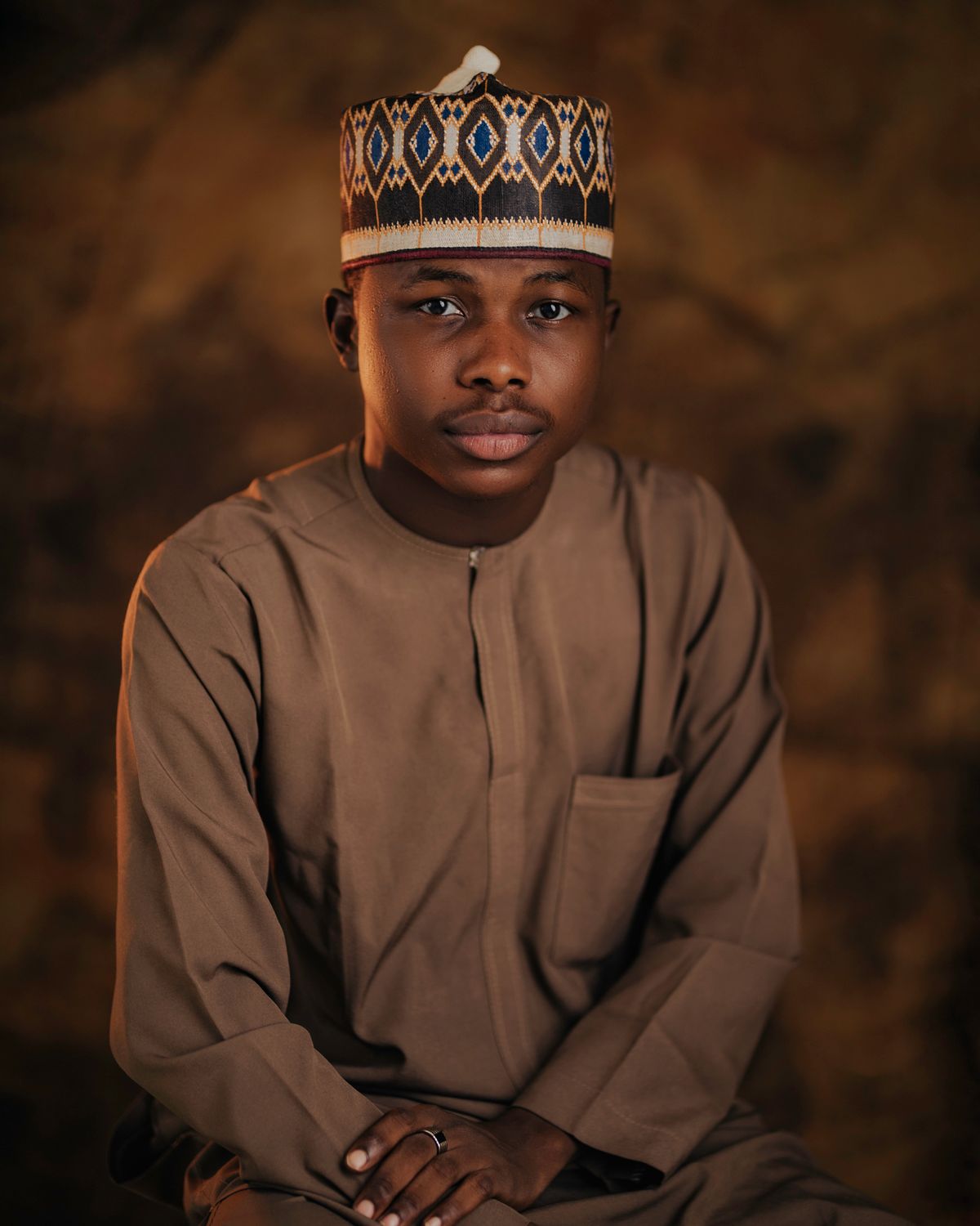 Portrait of Man in Traditional African Attire · Free Stock Photo