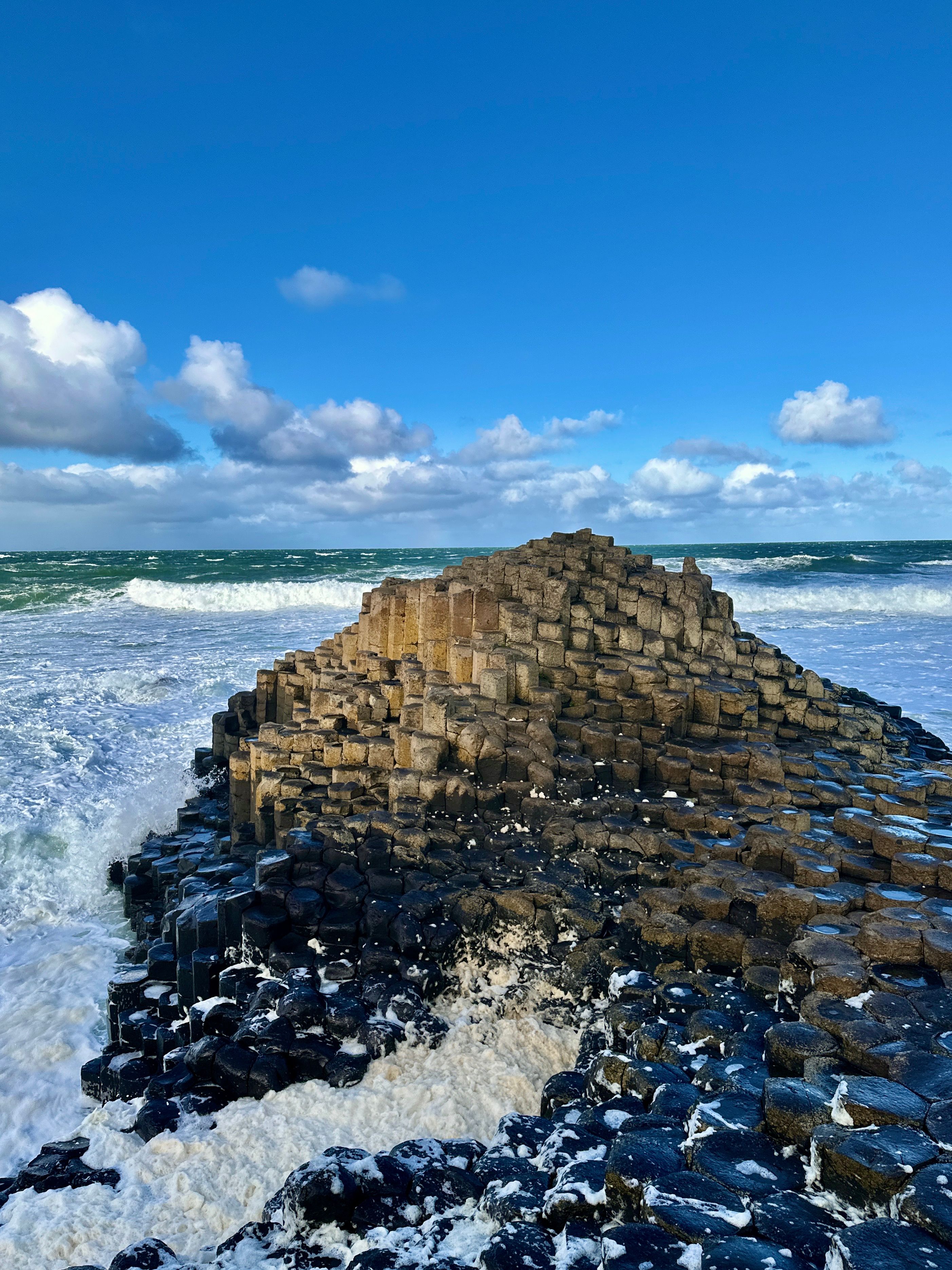 Giant's Causeway Coastal View in Northern Ireland · Free Stock Photo