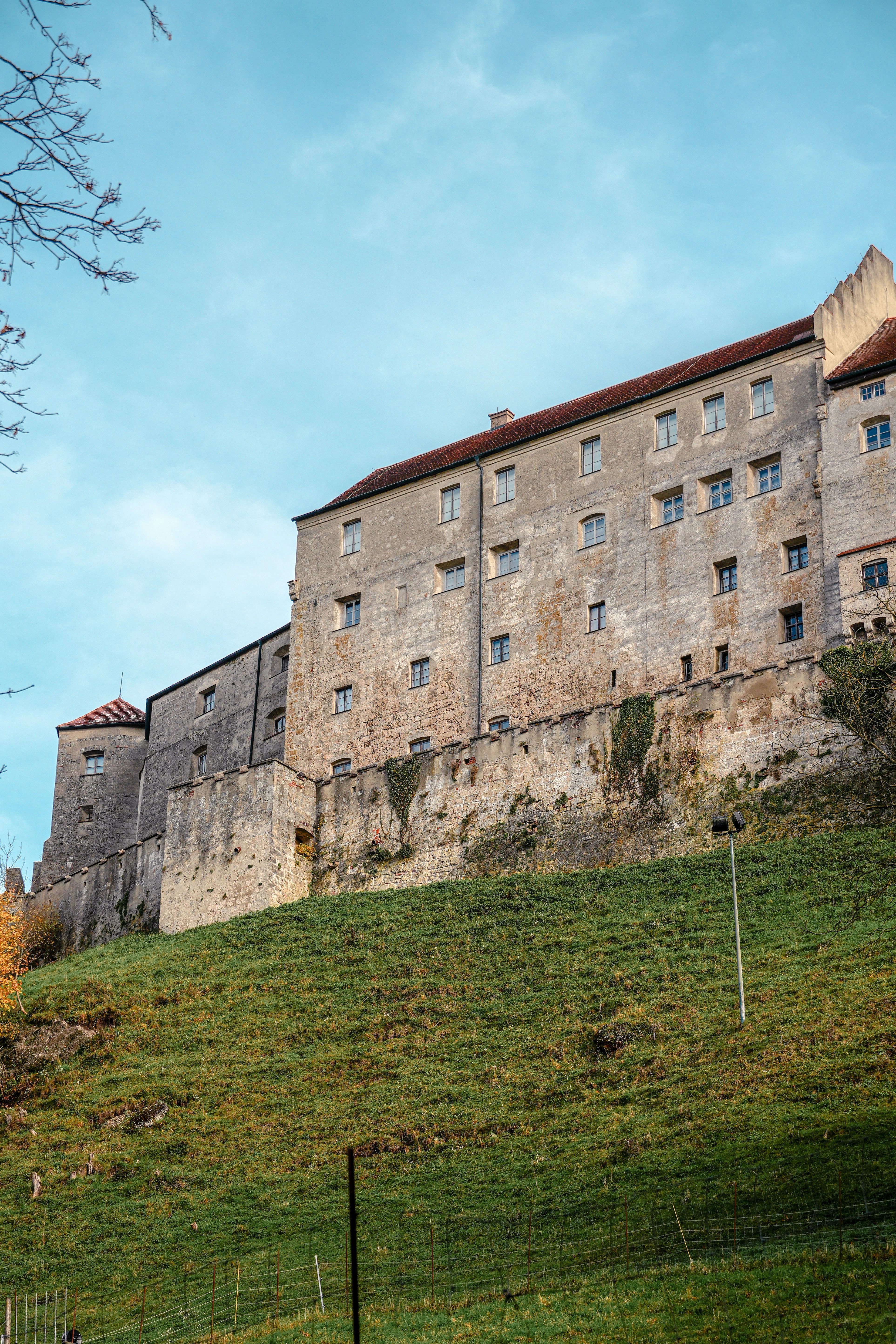 Medieval Vaduz Castle under Clear Blue Sky · Free Stock Photo
