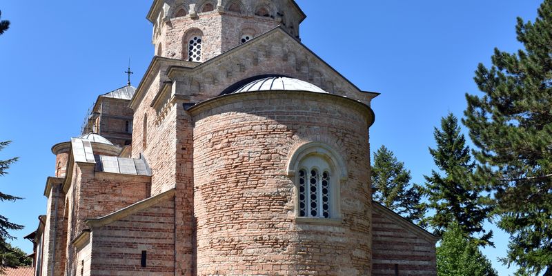 El monasterio medieval de Žiča, en el centro de Serbia