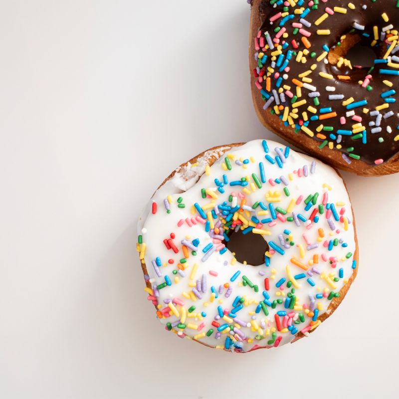 Air Fryer Mango Lassi Donuts