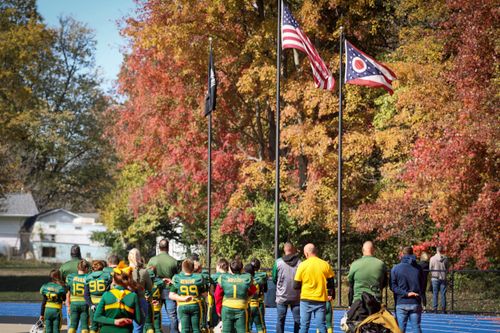 Free stock photo of american flag, american football, national anthem Stock Photo
