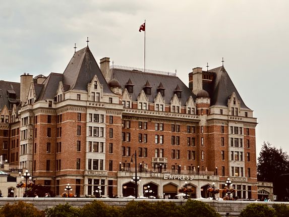 Historic Empress Hotel in Victoria, BC with classic architectural design. Related image for Hospitality in Canada: How Operators Are Using Better Data.
