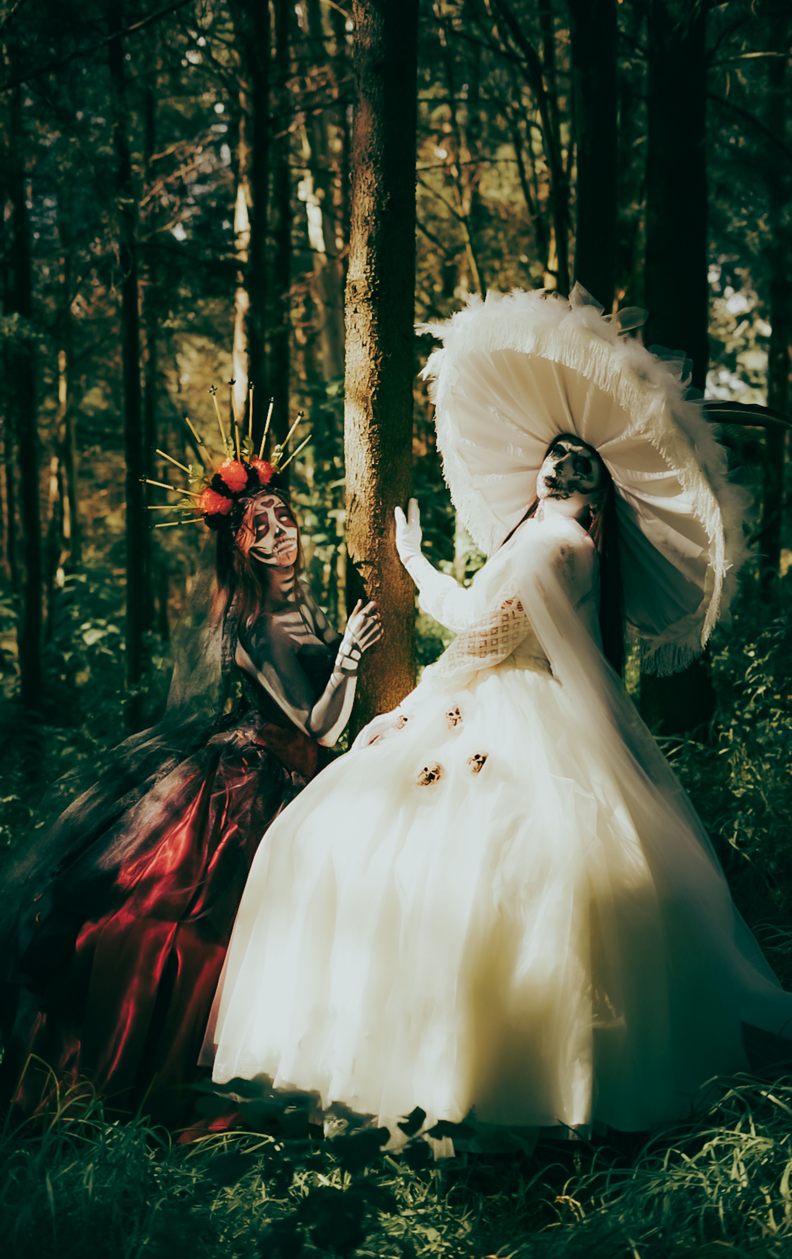Ethereal Fantasy Portrait in Enchanted Forest · Free Stock Photo
