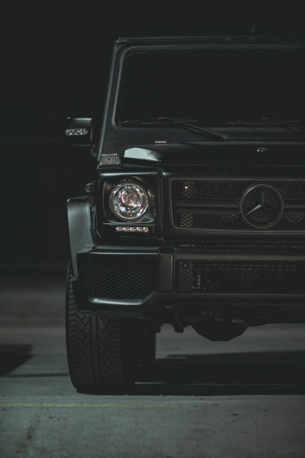 Black Mercedes-Benz Vehicle