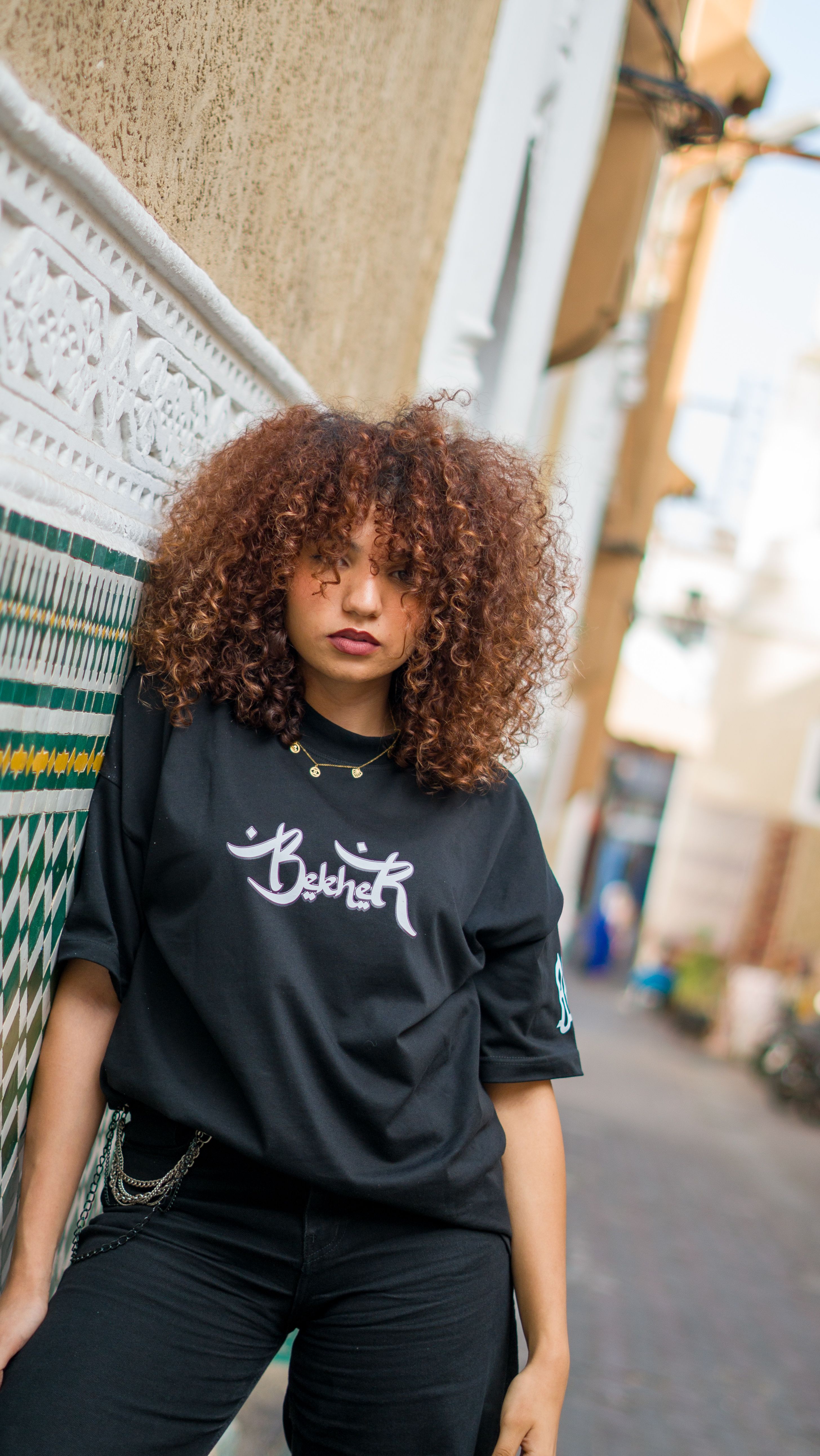 Camiseta Preta Estampada