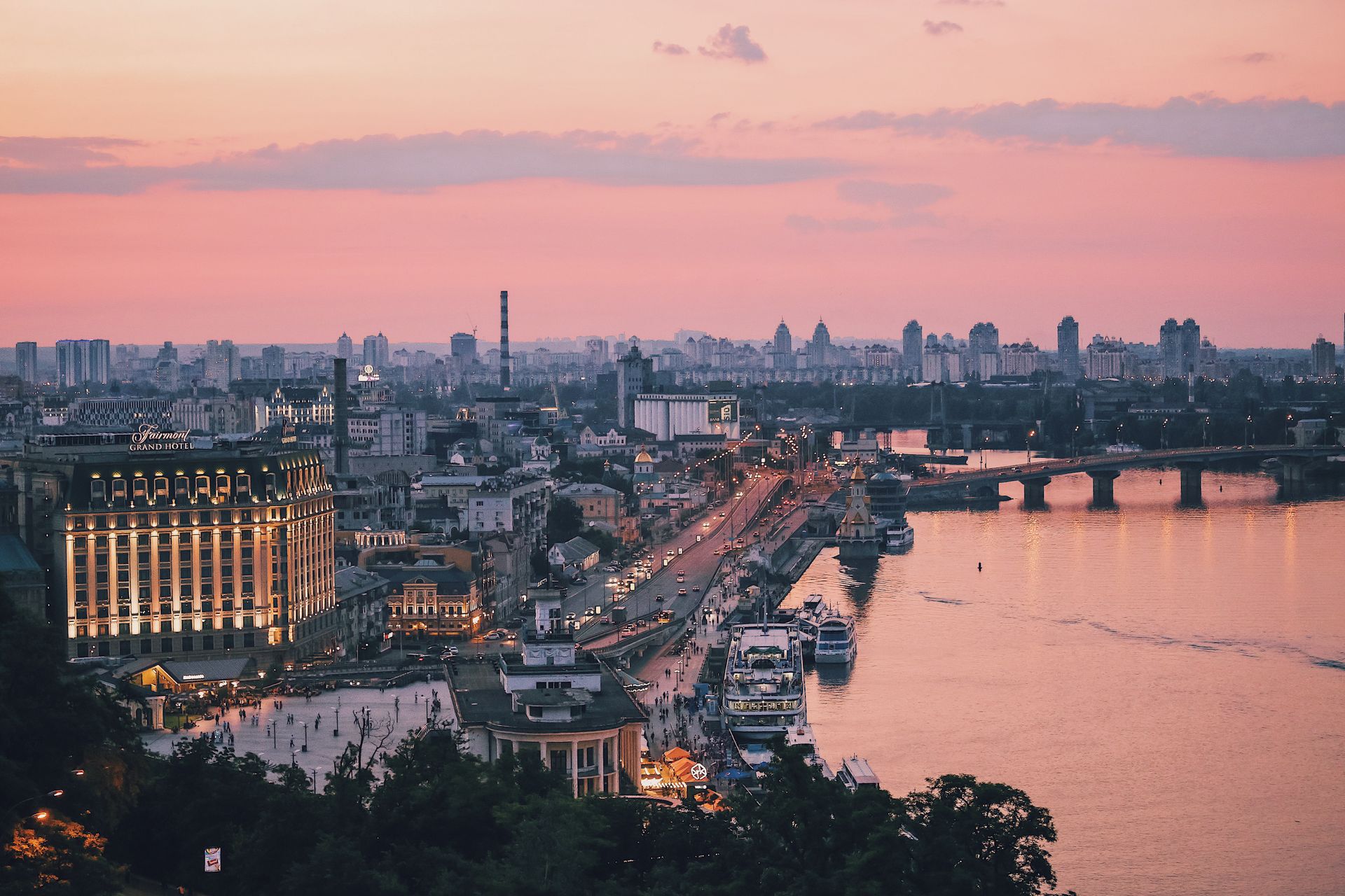 Aerial Photo of Cityscape