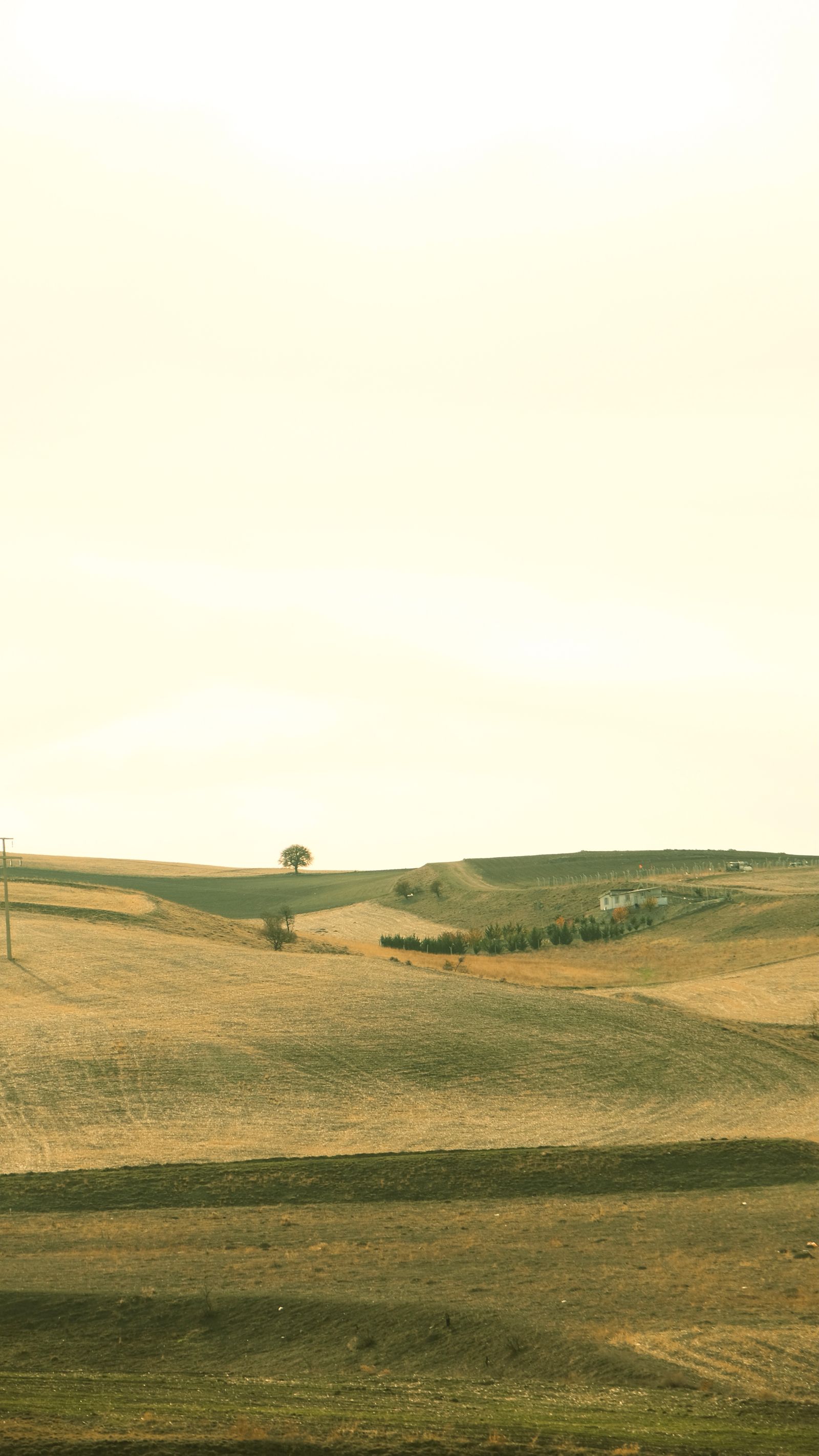 Serene Sunset Over Rolling Hills Landscape · Free Stock Photo