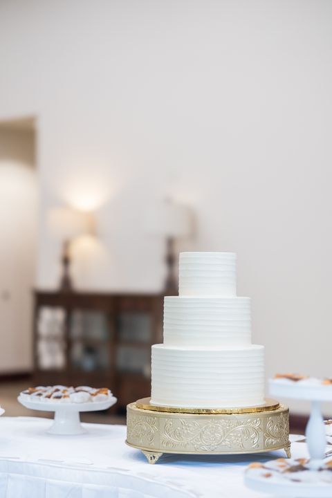Wedding Cake Business in Gujarat: How to Start, Price, and Grow 2 Three-tier fondant wedding cake with hand-painted floral details against a white backdrop