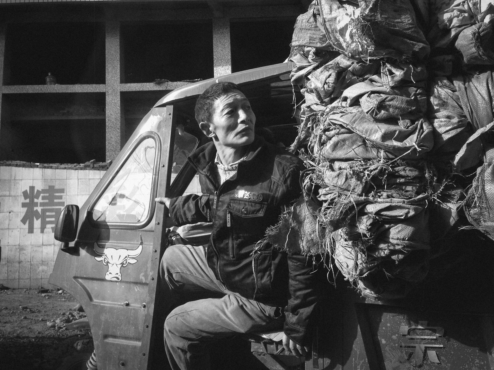 Driver of Truck with Cargo