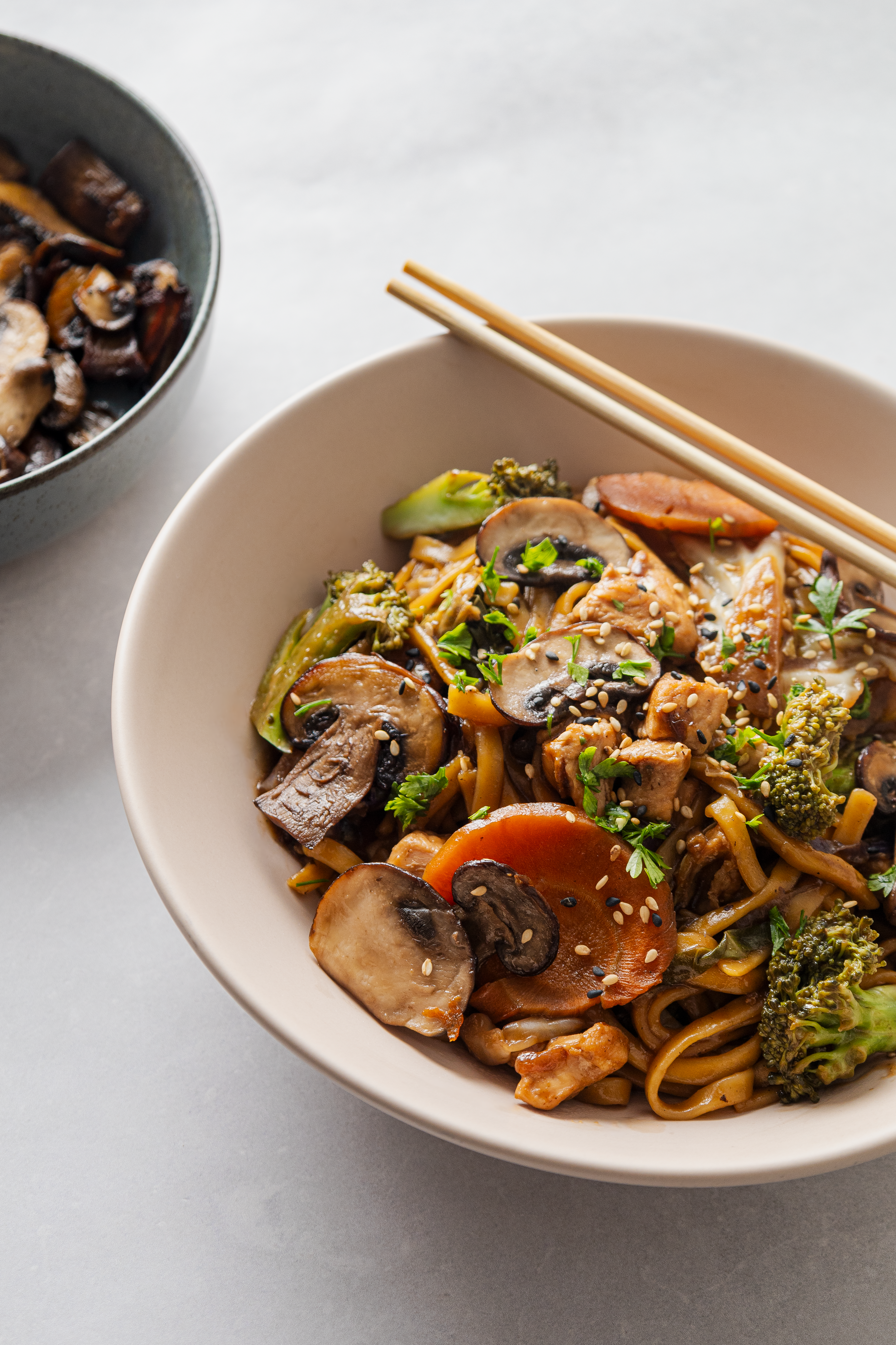 Broccoli Soy Ginger Sauce Chicken or Pork or Fried Tofu
