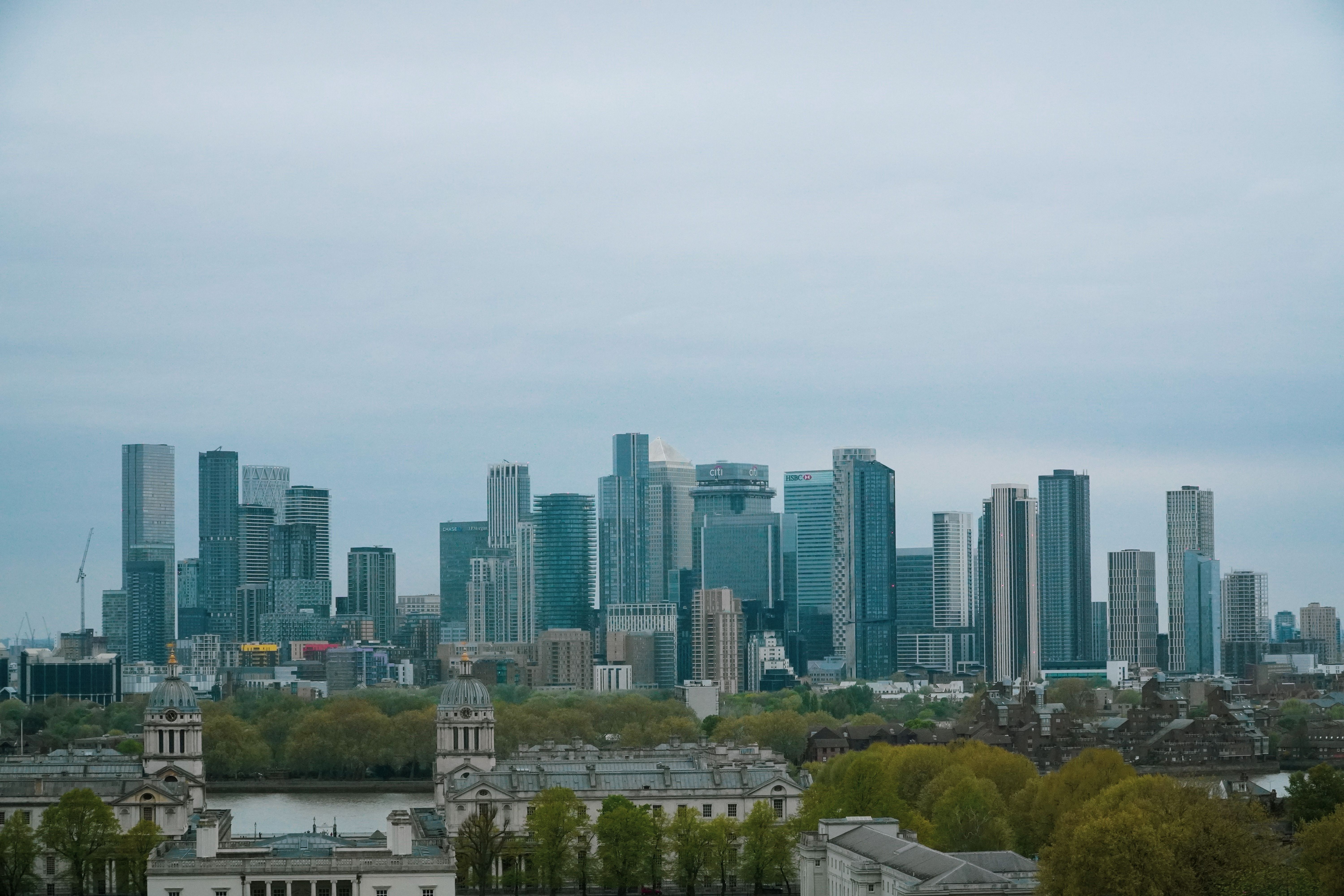 Curated visual reference: Picture Idea: Modern Skyline Of London With High Rise Buildings