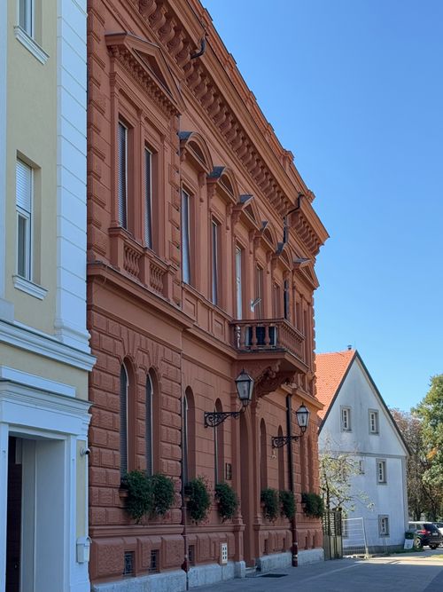 Free Explore the stunning historic architecture of Karlovac, Croatia with vibrant buildings under a clear sky. Stock Photo