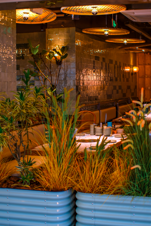 Cozy Restaurant Interior with Warm Lighting · Free Stock Photo