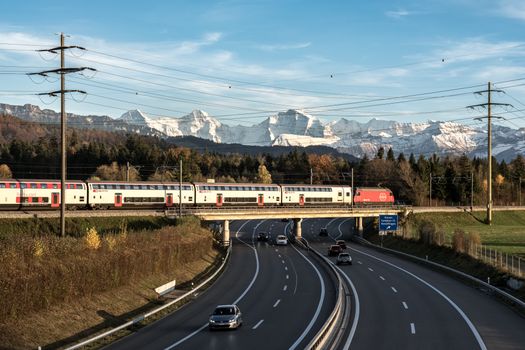 Free stock photo of bern, bridge, car