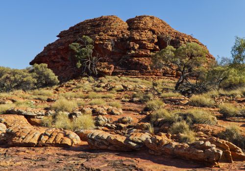 Free Explore breathtaking red rock formations and rugged desert landscape in Northern Territory, Australia. Stock Photo