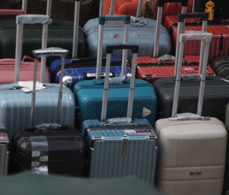 Monos hardshell carry-on suitcase