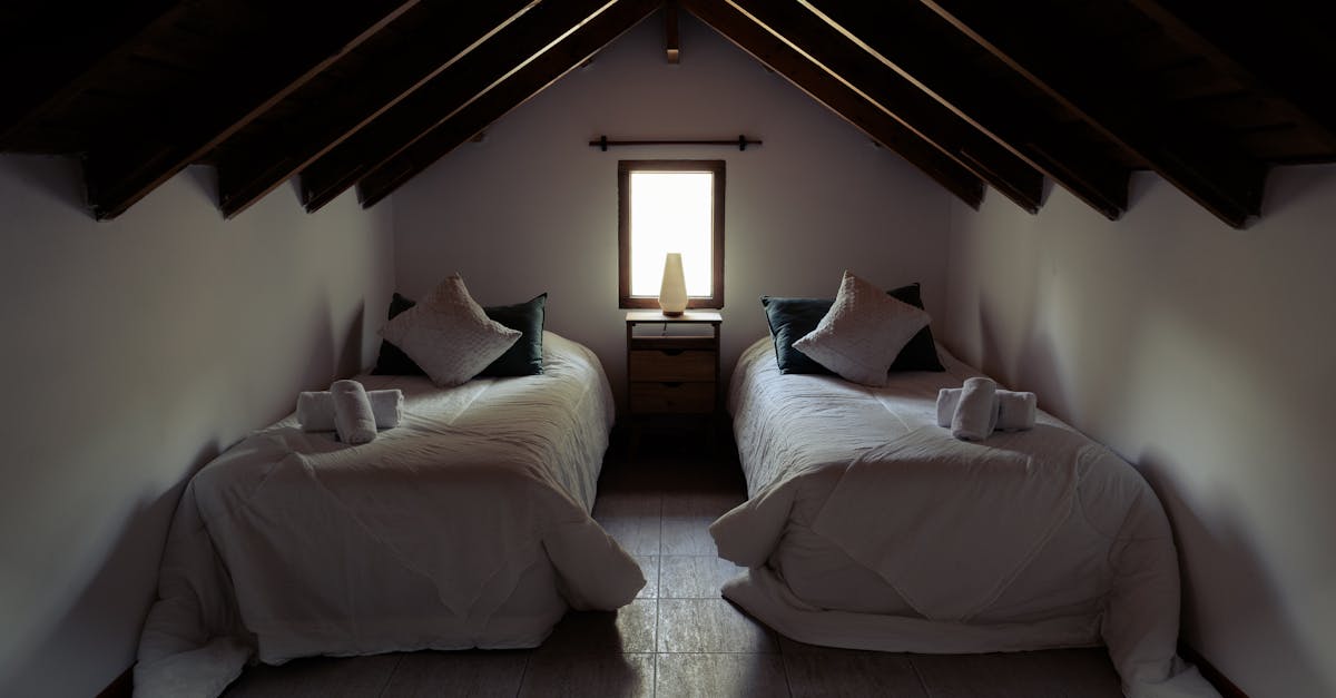 Symmetrical Pillow Arrangement