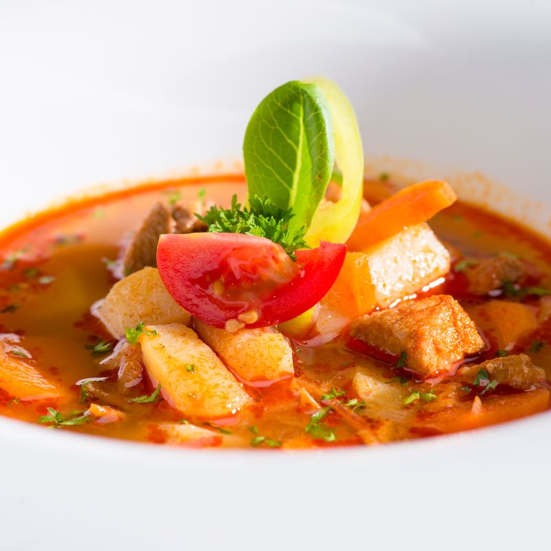 Greek Stifado-Inspired Vegetable Soup