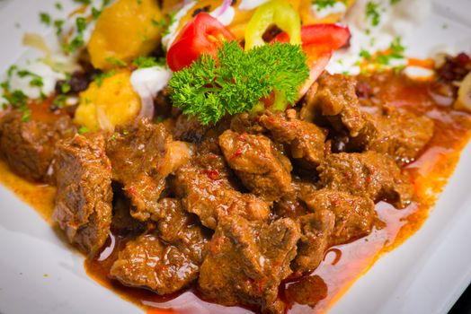 Puerto Rican Style Stewed Dried Beef