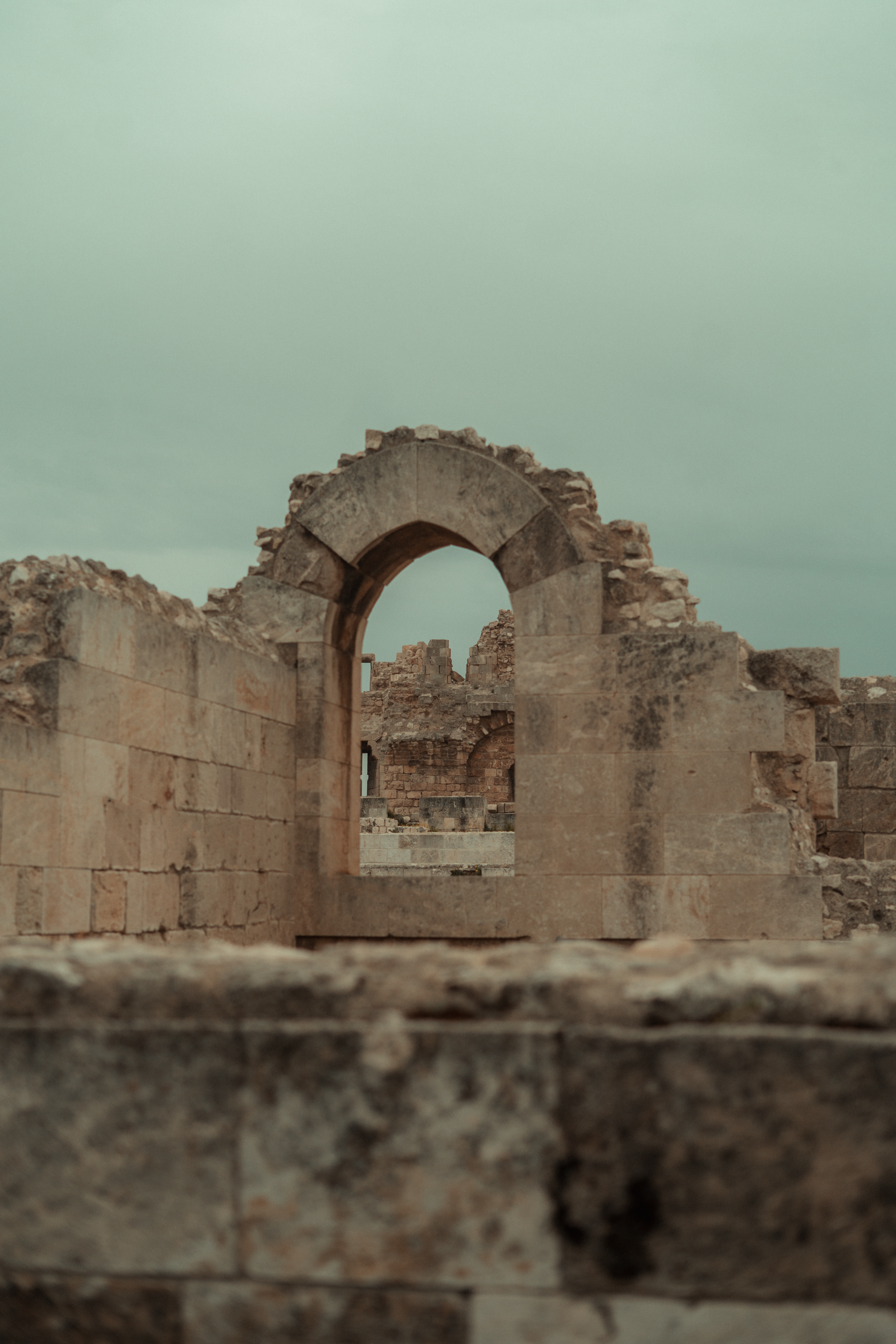 Stone Ruins of Ancient Amphitheater · Free Stock Photo