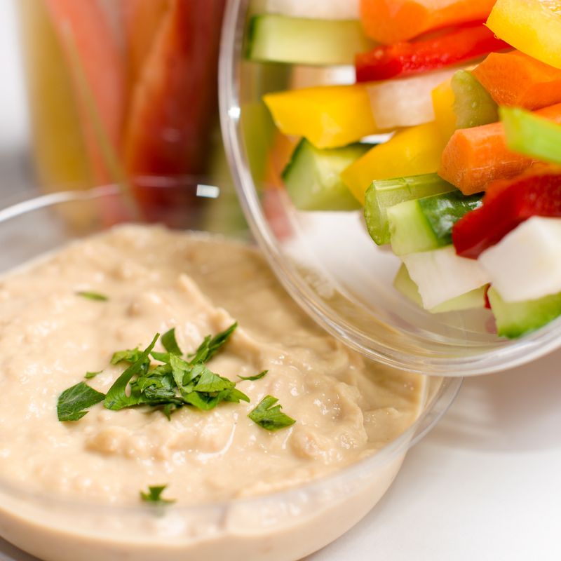 Veggie Hummus Wrap