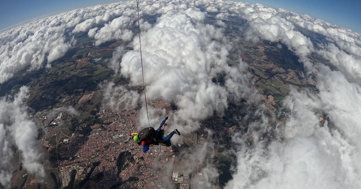 La météo et son impact sur les activités de parachutisme