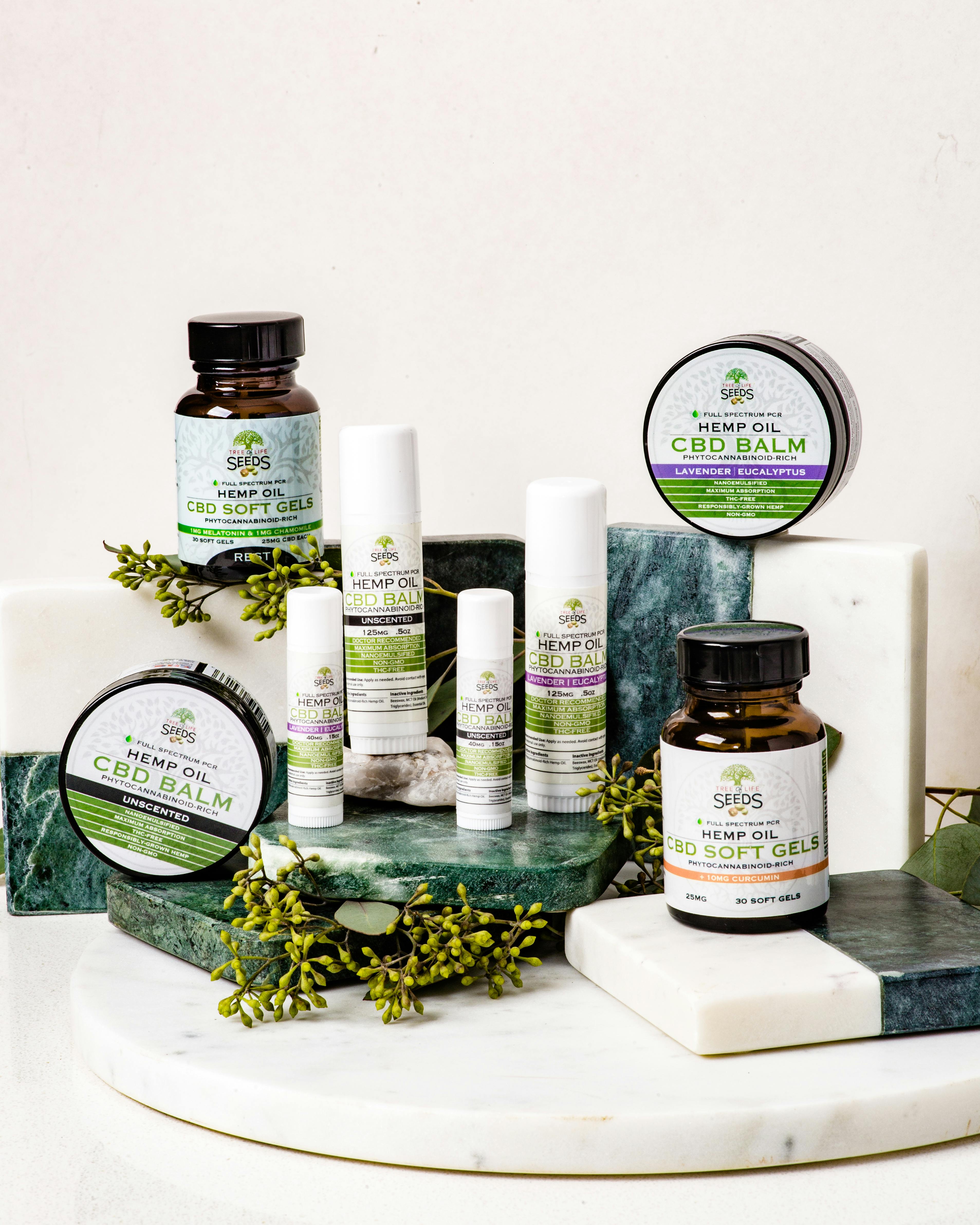 cbd assorted products