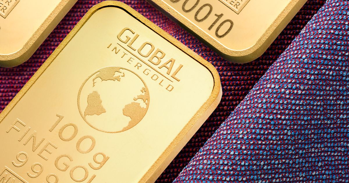 Gold bars representing gold trading strategy and institutional precious metal market structure