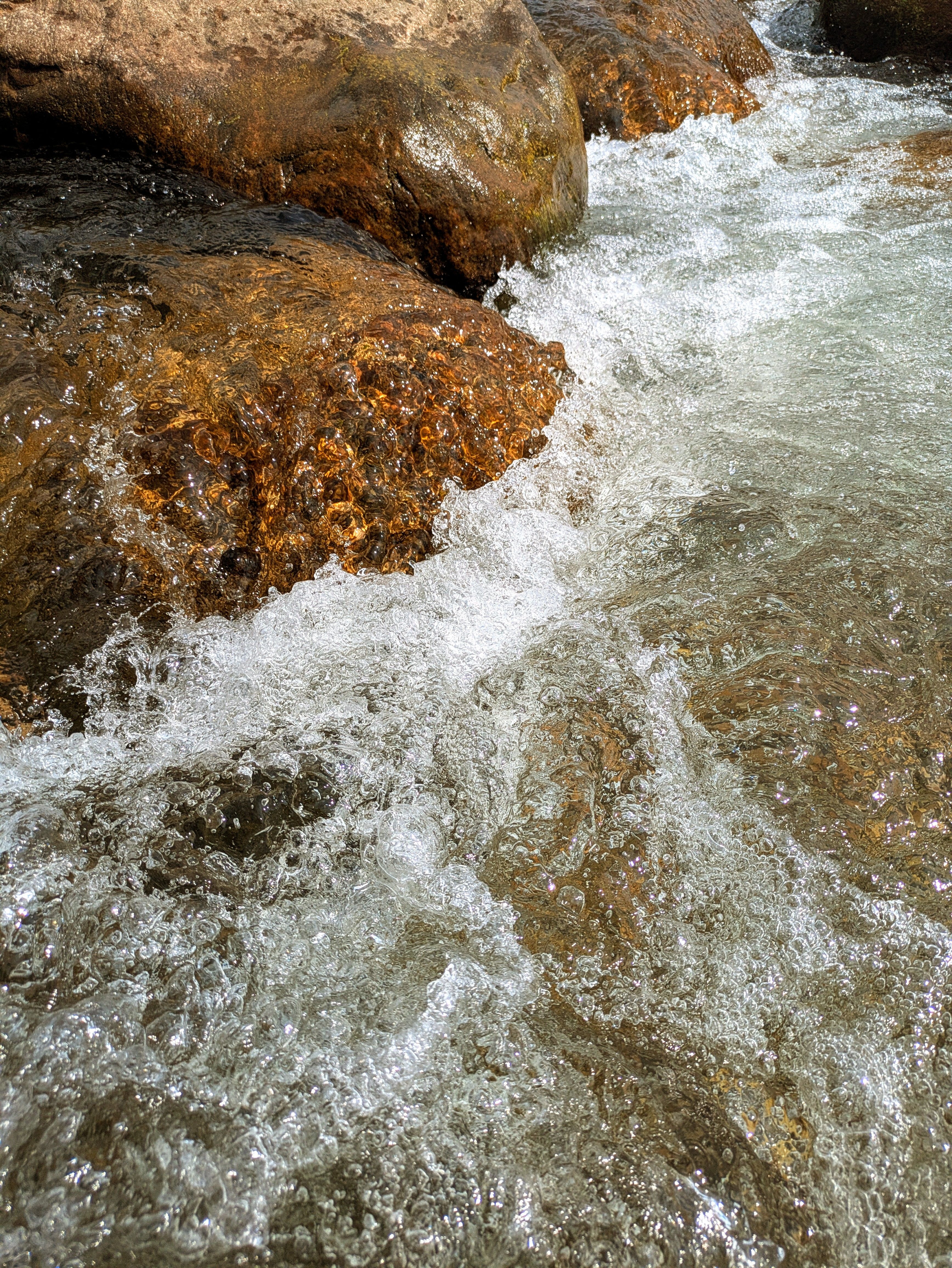 Clear River Water Flowing Over Rocky Stream · Free Stock Photo
