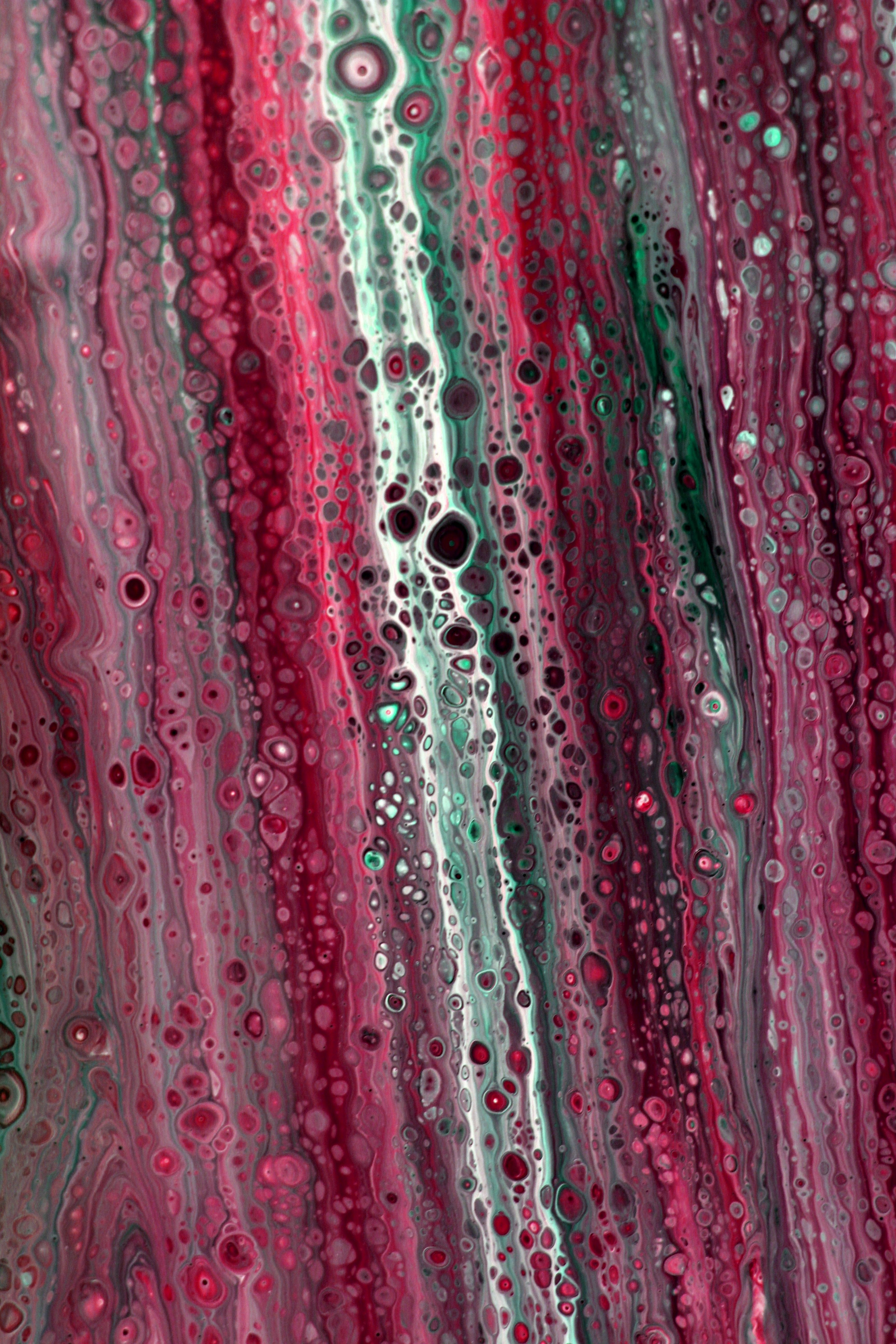 Vibrant Abstract Fluid Art with Rich Colors · Free Stock Photo