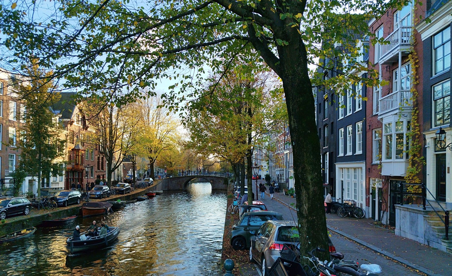 Hollanda'da sonbaharda termometre