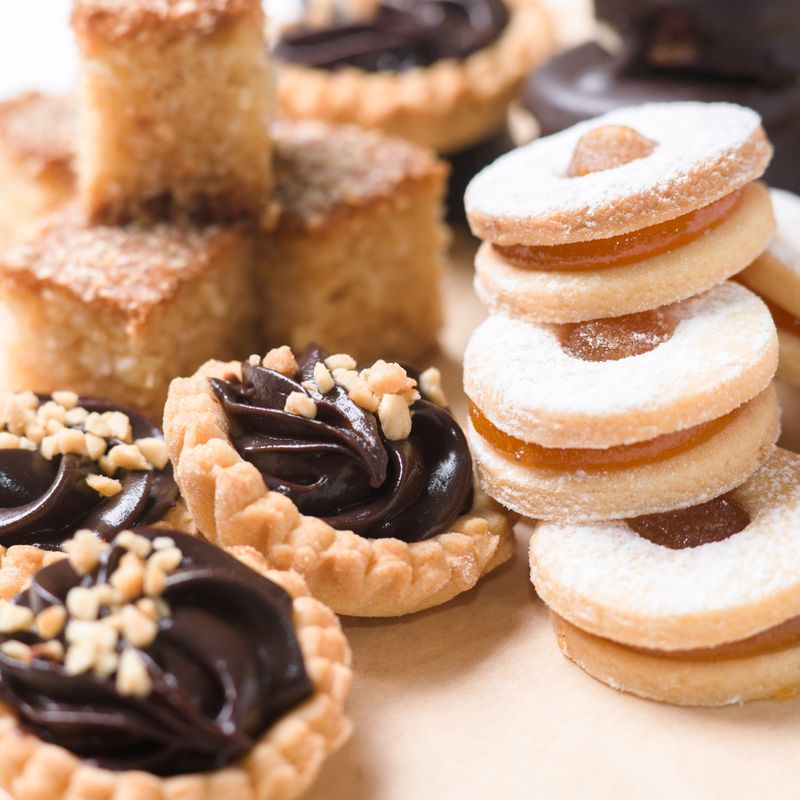 Honey Almond Shortbread